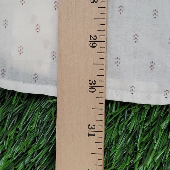 Vintage 80s Western Button Shirt Large 21x30 Disco Hippie - Picture 6 of 13